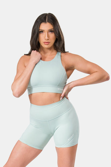 STING Aurora Coral Impact Sports Bra Mint Green